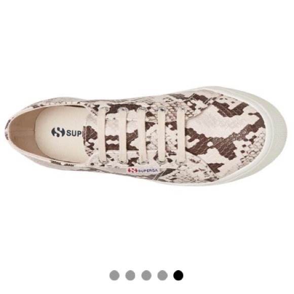 LAST❗️size 7.5 Superga•Platform SnakePrint Sneaker - Picture 5 of 10